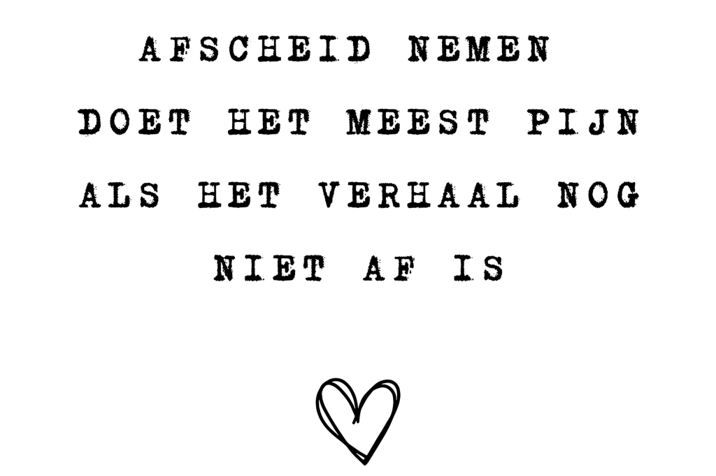 Afscheid